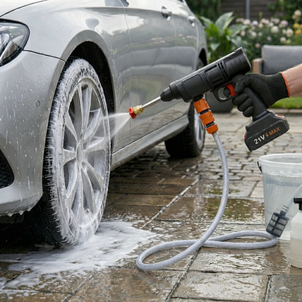 HydroJet Pro™ - Profesjonalna myjka ciśnieniowa do samochodu